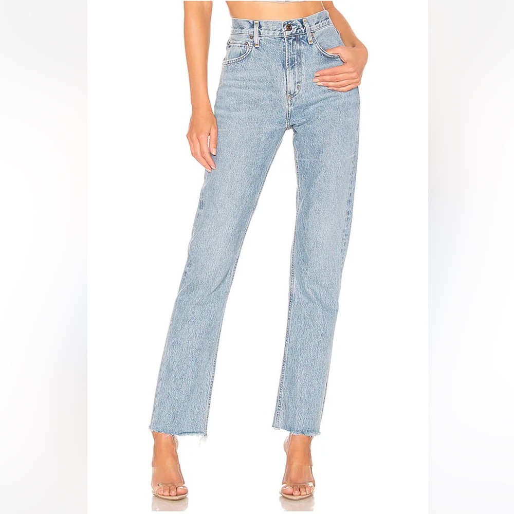 Agolde Light Blue High Rise Jeans